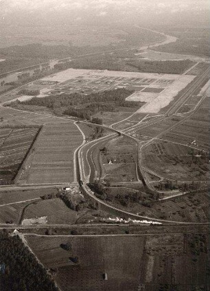 Luftbildaufnahmen von Karlsruhe. Knielingen/Raffinerien - DEA Scholven