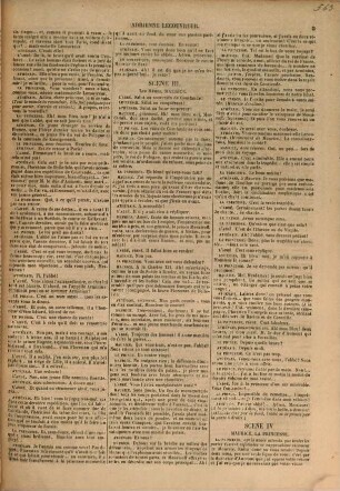 Adrienne Lecouvreur : Comédie-drame en cinq actes, en prose. Scribe et Ernest Legouvé