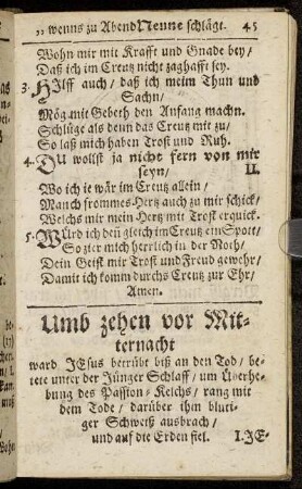 Umb zehen vor Mitternacht