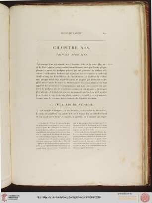 XIX. Princes africaines (vorangestellt Tafel 55-56)