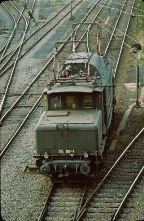 Kornwestheim Südwest Lok 194 187 Lz