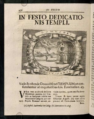 472-482, In Festo Dedicationis Templi.