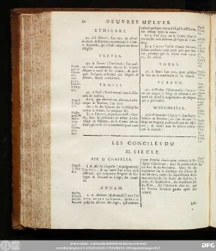 Les Conciles Du XI. Siecle.
