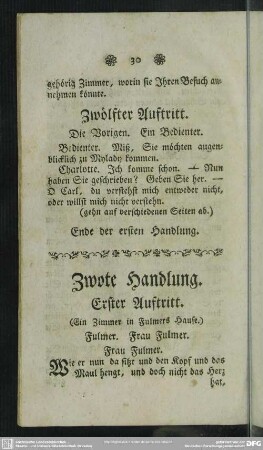 Zwote Handlung