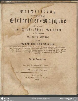 [3]: Zweite Fortsetzung : Mit neun Kupfertafeln