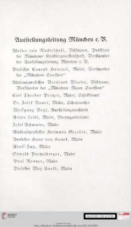 Ausstellungsleitung München e.V.