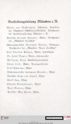 Ausstellungsleitung München e.V.