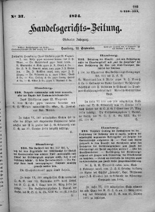 No. 37. 12. September 1874