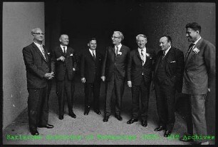 Besuch von Franz Josef Jonas (Oberbürgermeister der Stadt Wien) am Kernforschungszentrum Karlsruhe (KfK)
