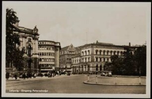 Leipzig - Eingang Petersstraße