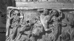 Sarkophag mit Bacchus' indischem Triumph
