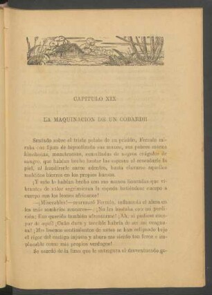 Capítulo XIX - La maquinación de un cobarde