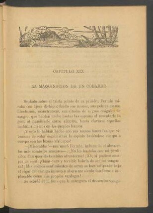Capítulo XIX - La maquinación de un cobarde