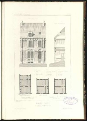 Maison privee a Liege (Belgique)