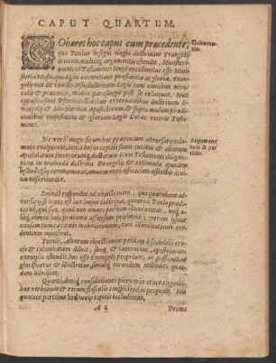 Caput Quartum.