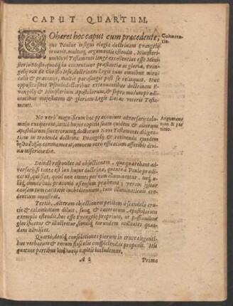 Caput Quartum.
