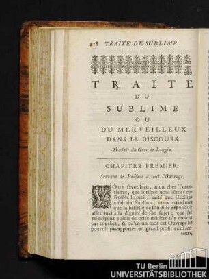 Chapitre premier. Servant de préface à tout l'ouvrage.