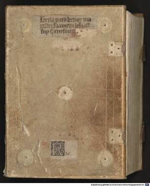 Hainrici de Hassia lectura super Genesim, Bd. 3 - BSB Clm 18147