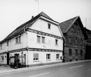 Fachwerkwohnhaus; Groß-Bieberau, Marktstraße 46