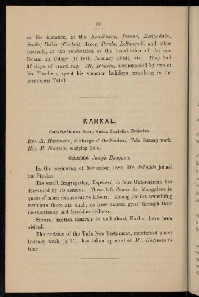 30, Karkal (with out-stations)
