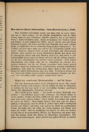 17-25, Von unserem schönen Jahresanfang - Schulschluß vor den Herbstferien