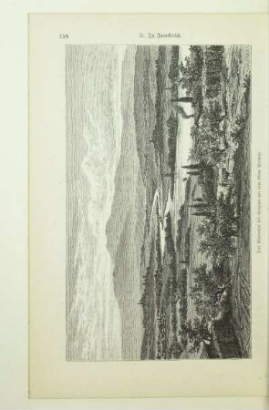 Das Rhonethal bei Avignon mit dem Mont Ventoux