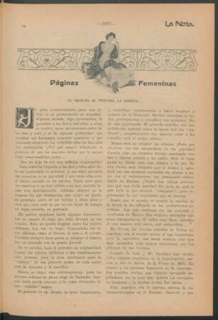 Páginas femeninas