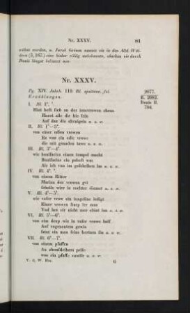 81-106, Nr. XXXV - Nr. XXXIX