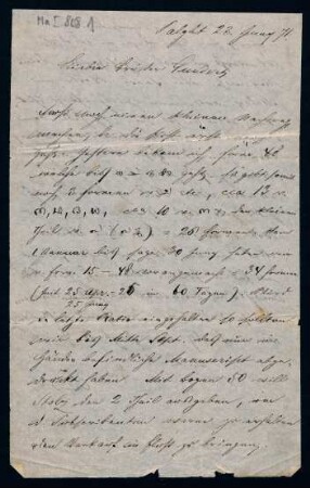 [Collection of letters and notes]