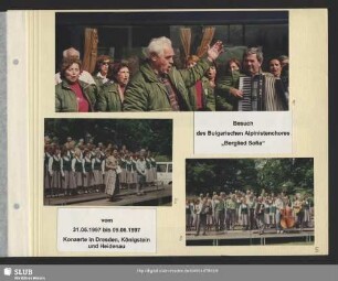 Die Instrumental- und Jodlergruppe des "Berglied Sofia" hat ihren Auftritt (Bild 3)