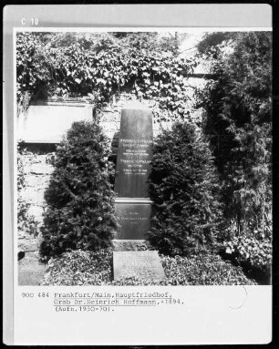 Grabstätte Doktor Heinrich Hoffmann