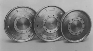 Niederdrucklaufräder von Dampfturbinen, Bauart Thyssen-Röder (Thyssen und Co., Mühlheim) : Technikgeschichte | Maschinenbau | Kraftmaschinen | Dampfturbinen