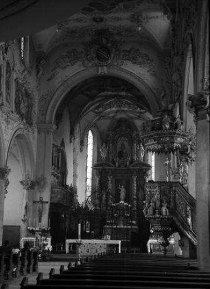 Mariastein: Wallfahrtskirche Mariastein, innen