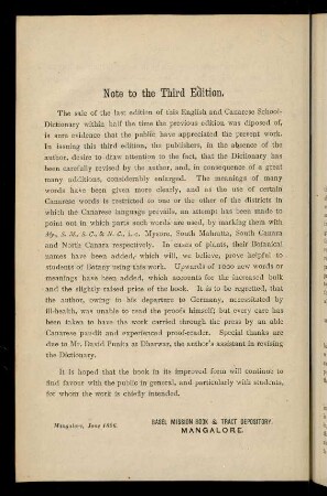 Note to the Third Edition