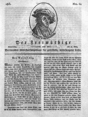 Nro. 62, Donnerstag, den 28. März 1811