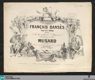 Les français dansés par eux mêmes : quadrille sur des motifs de L. Clapisson