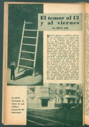 El temor al 13 y al viernes