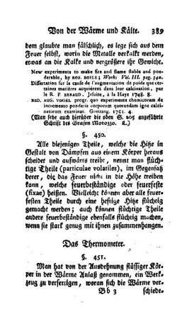 Das Thermometer