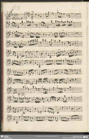 No. 3 Aria: Intendo il tuo rossor