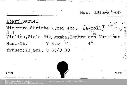 Ebart, Samuel