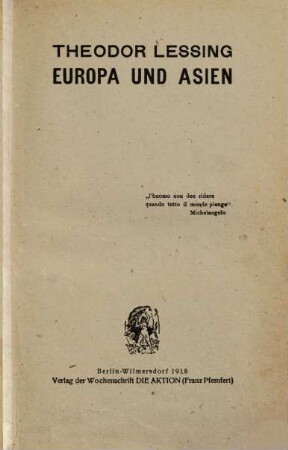 Europa und Asien
