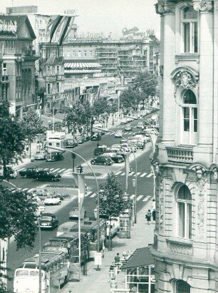 IFF 1962. Übersicht:Kurfürstendamm mit Hotel am Zoo