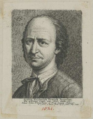 Bildnis des Frantz Friderich Franck