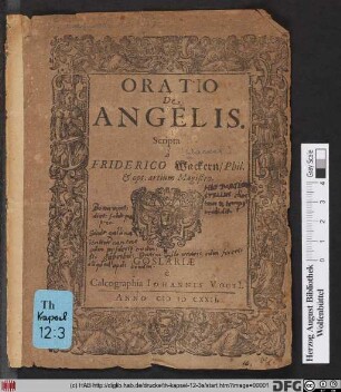 Oratio De Angelis