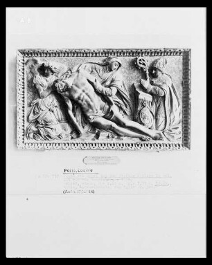 Pietà mit Engeln und dem Stifter Philipp le Bel