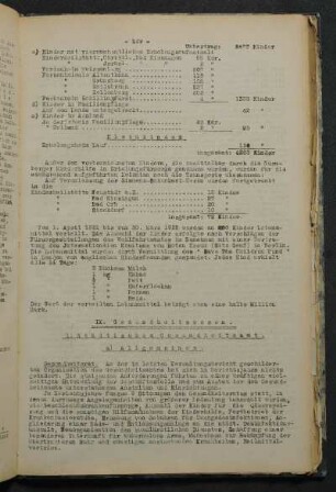 IX. Gesundheitswesen.