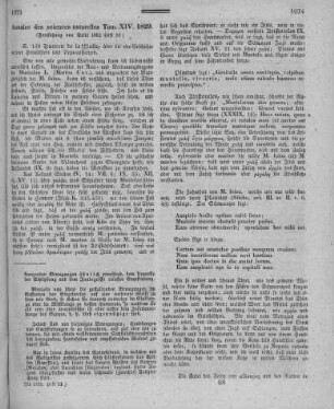 Annales des sciences naturelles. - Tom XIV, 1829 ; Tom XVIII, 1829 ; Tom XIX, 1830 ; Tom XX, 1830 ; Tom XXI, 1830