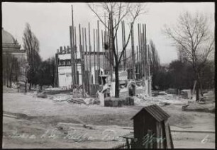 Paris, Abbau Weltausstellung 1900, Russischer Pavillon auf dem Trocadéro