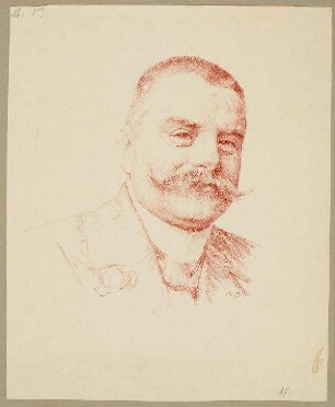 Bildnis von Detlev von Liliencron (1844-1909)
