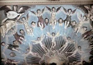 Der Name Gottes verehrt von den Chören der Engel